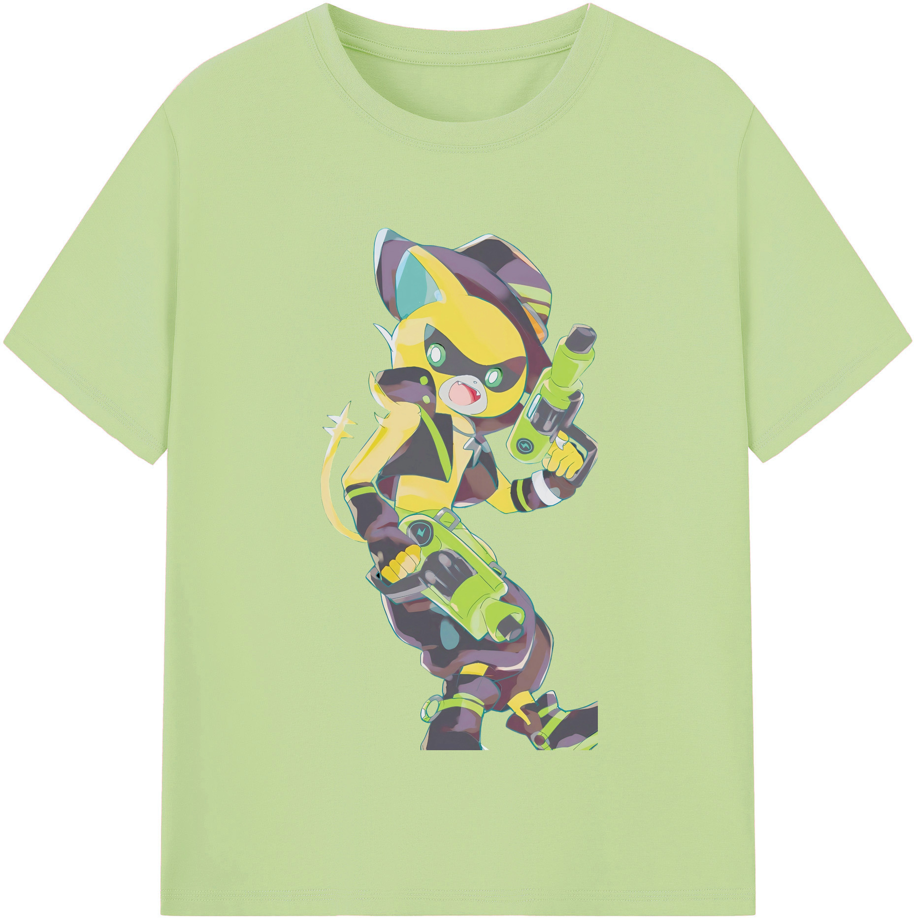 （画像用） 妖怪ウォッチ Yo-kai Watch 綿100％半袖Tシャツ（フロントプリント）